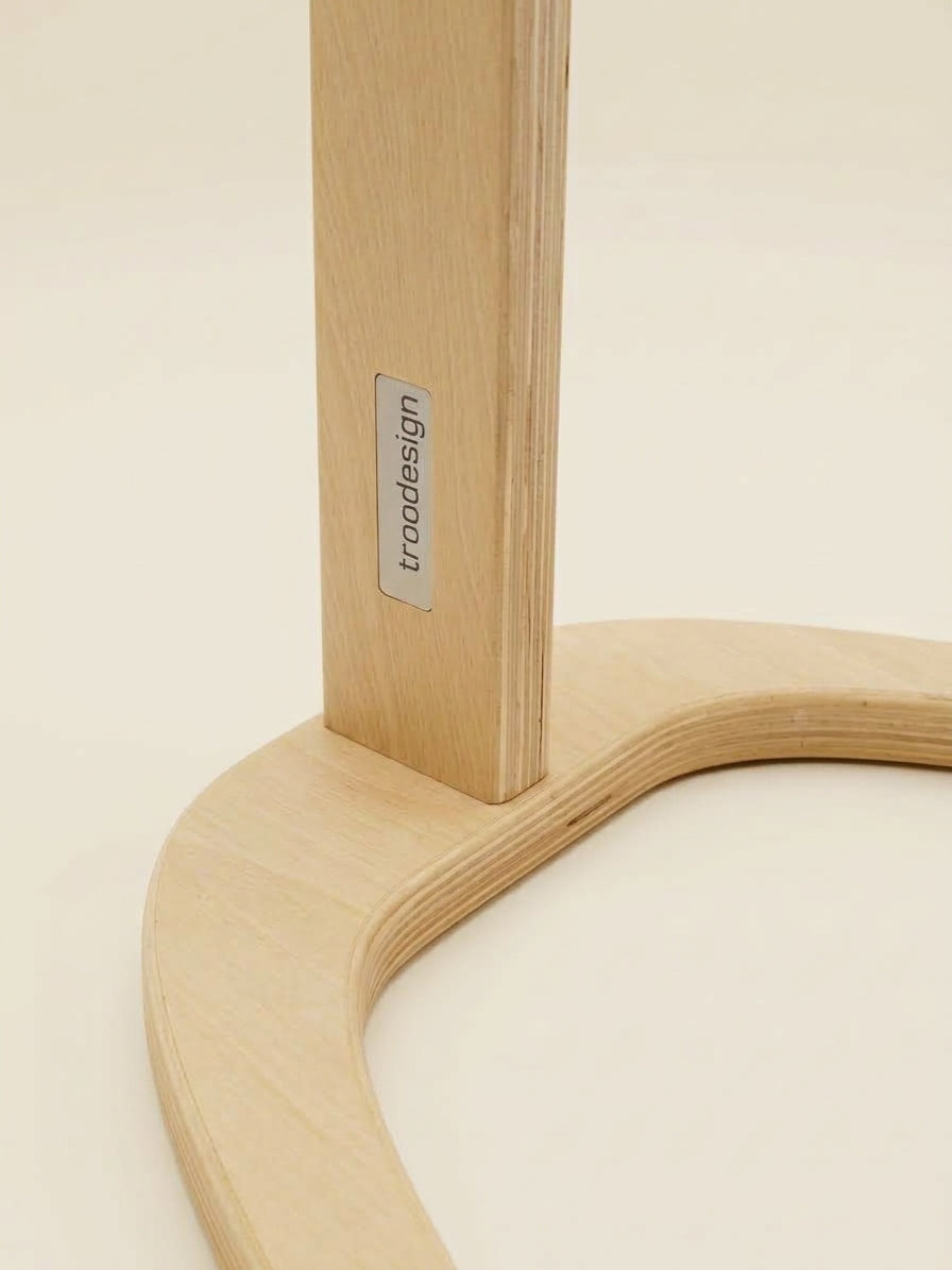 Free-Standing Wooden Guitar Stand